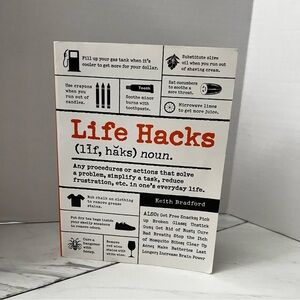 Life Hacks Keith Bradford Paper Back Book